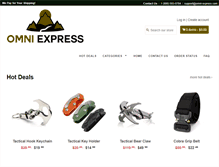 Tablet Screenshot of omni-express.com